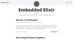 Desktop Screenshot of embedded-elixir.com
